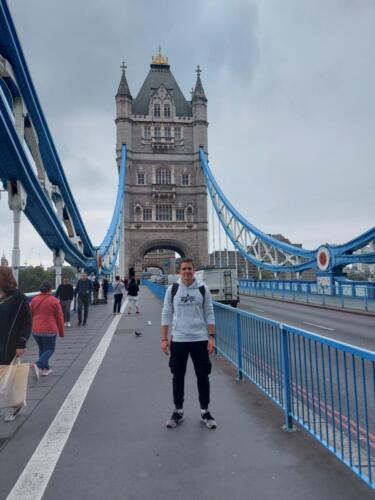 Selfie auf der Tower Bridge