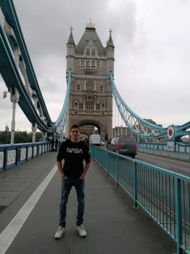 Selfie auf der Tower Bridge